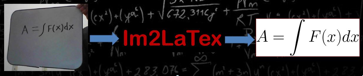 Image to LaTex converter